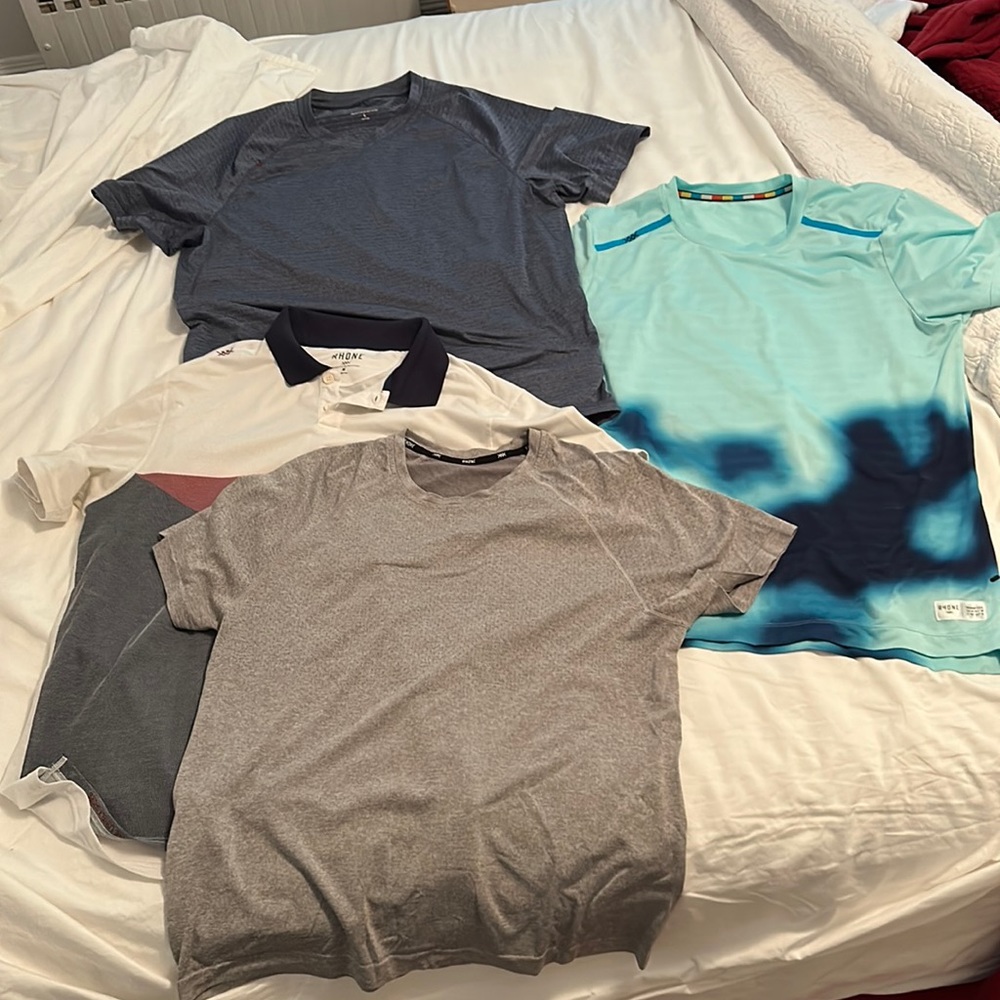 Lot of Four Rhône Shirts